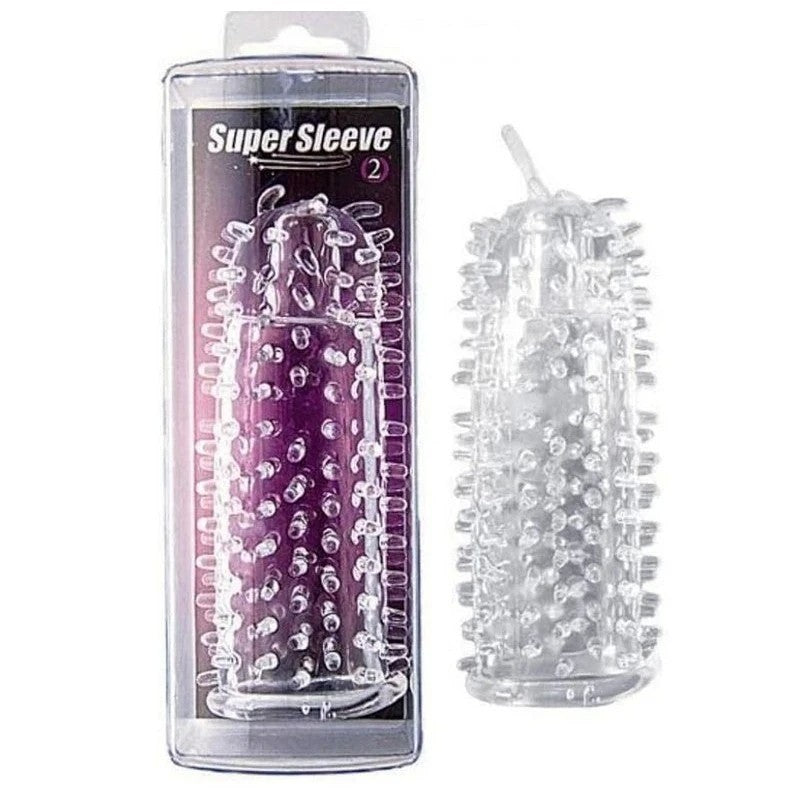 Pleasure-Enhancing Super Cock Sleeve - Girth and Length Boost Pumps, Extenders and Sleeves