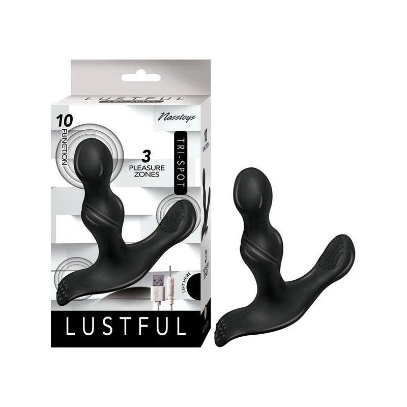 Nasstoys LUSTFUL Tri-Spot Pleasure Massager Prostate Toys
