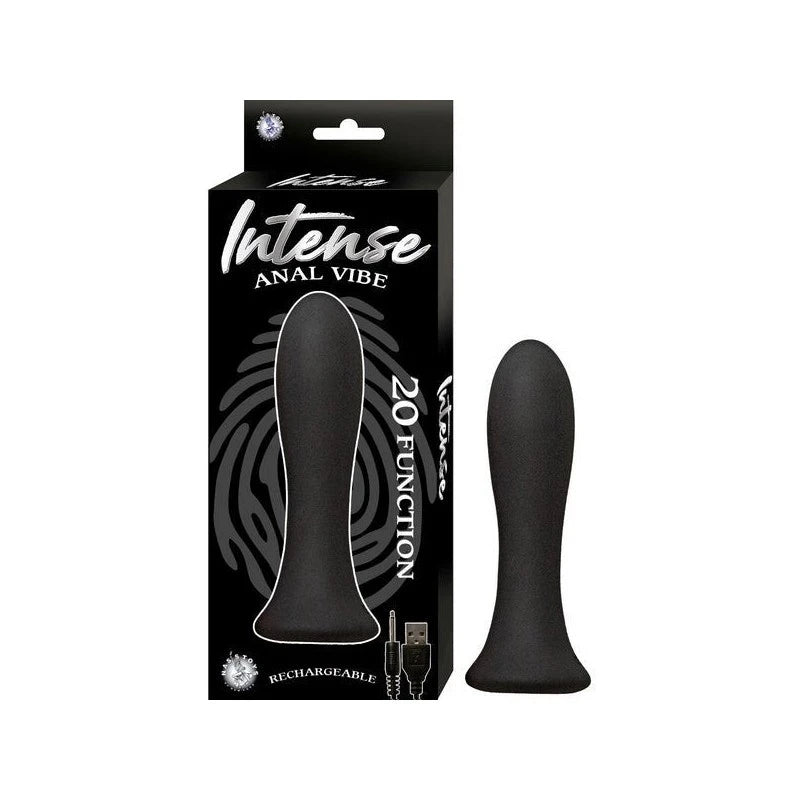 Nasstoys INTENSE Rechargeable Silicone Anal Vibrator Anal Vibrators