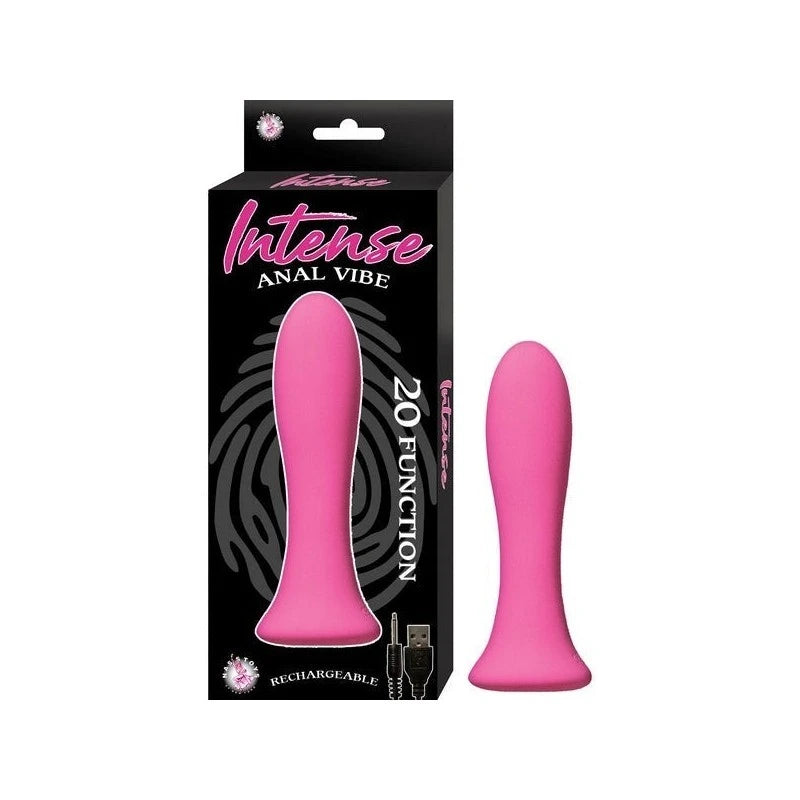 Nasstoys INTENSE Rechargeable Silicone Anal Vibrator Anal Vibrators