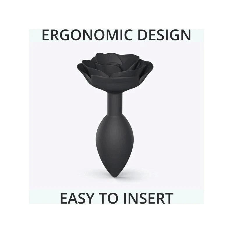 OPEN ROSES - Elegant Silicone Anal Pleasure Plug Butt Plugs