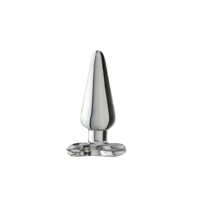 Spartacus Enterprises Borosilicate Glass Spade Anal Plug - Medium Butt Plugs