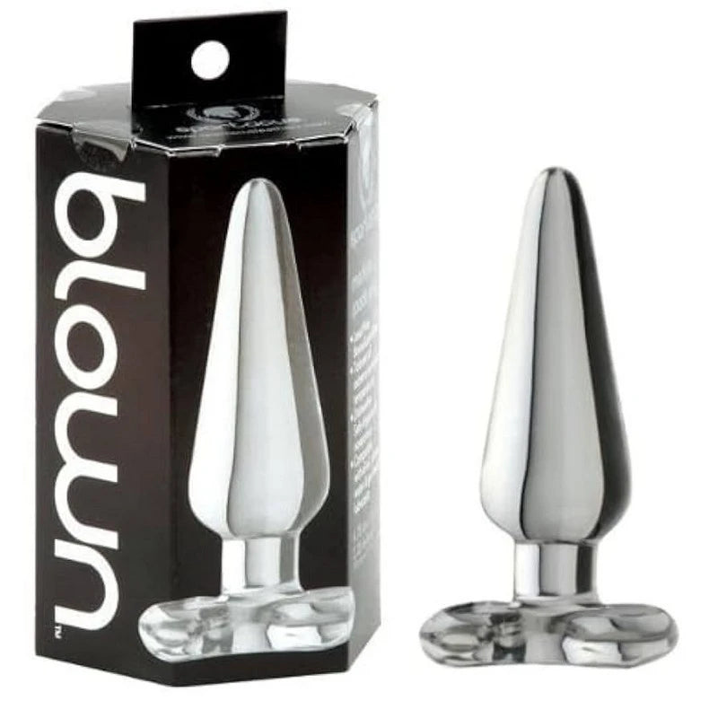 Spartacus Enterprises Borosilicate Glass Spade Anal Plug - Medium Butt Plugs