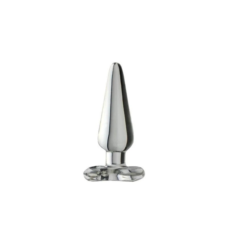 Spartacus Borosilicate Glass Spade Anal Plugs - Premium Pleasure Butt Plugs