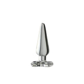 Spartacus Borosilicate Glass Spade Anal Plugs - Premium Pleasure Butt Plugs
