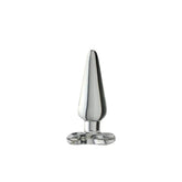 Spartacus Borosilicate Glass Spade Anal Plugs - Premium Pleasure Butt Plugs