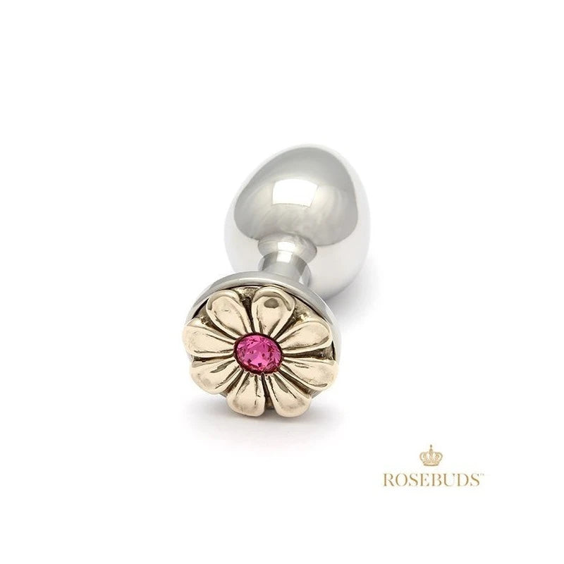 Rosebuds Luxe Steel Anal Plug - Exquisite Pleasure and Elegance Butt Plugs