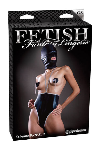 Fetish Fantasy Extreme BDSM Play Womens Body Suit Fancy Dress Ups