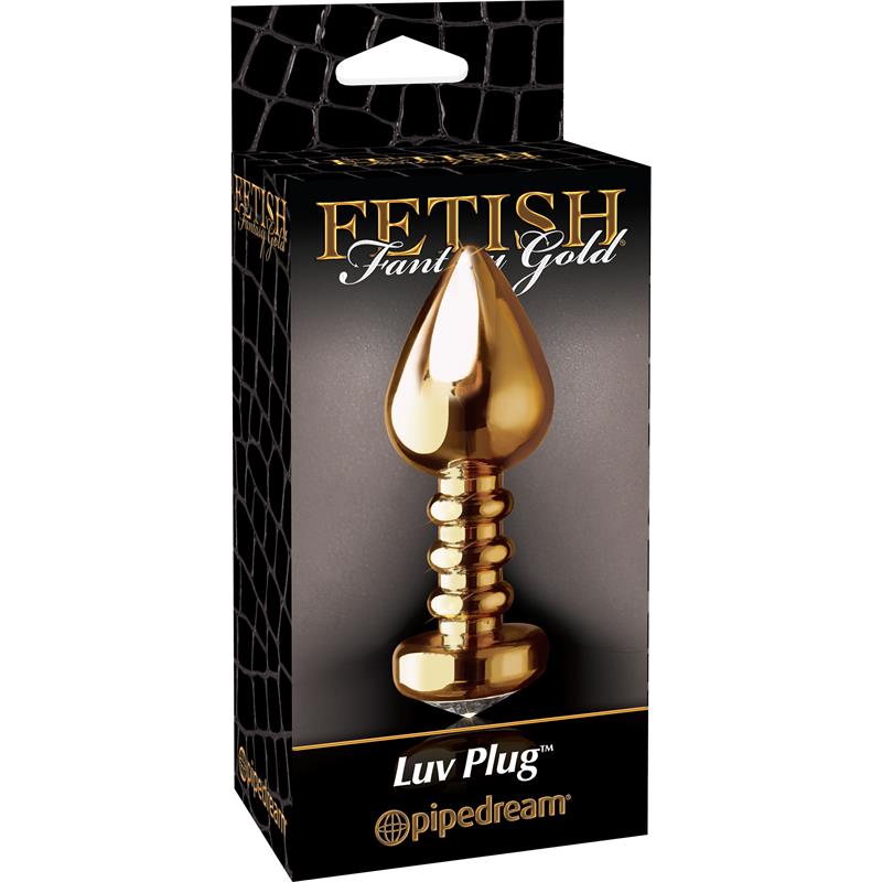 Fetish Fantasy Gold Luv Backdoor Pleasure Anal Plug Steel Sex Toys