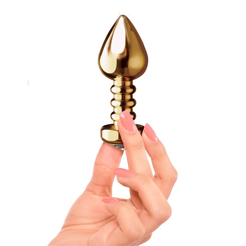 Fetish Fantasy Gold Luv Backdoor Pleasure Anal Plug Steel Sex Toys