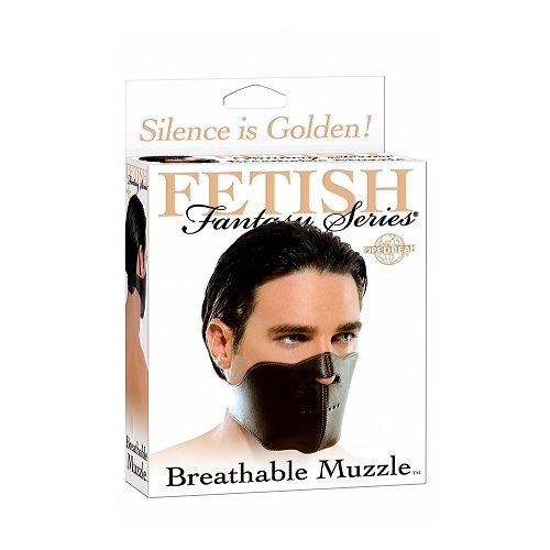Fetish Fantasy Series Breathable BDSM Play Muzzle Masks And Blindfolds