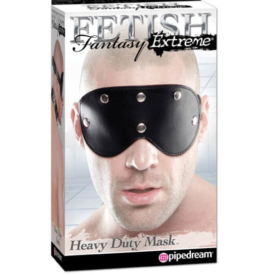 Pipedream Fetish Fantasy Extreme Heavy Duty Bondage Mask - Masks And Blindfolds