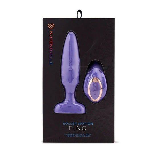 Fino Roller Motion Remote Controlled Anal Vibrator - Butt Plugs