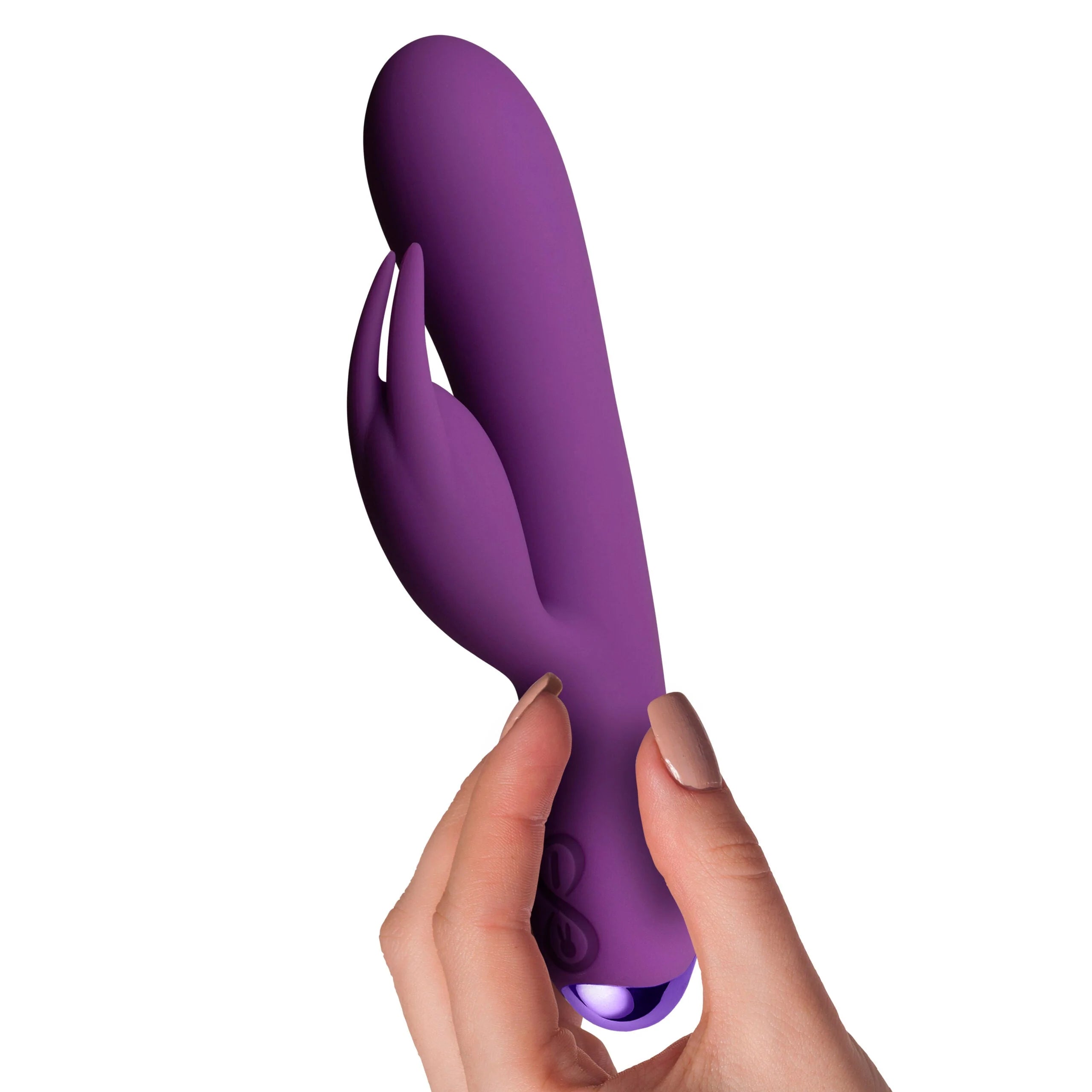 Rocks Off Flutter Multi Function Rechargeable Rabbit Vibrator Purple Rabbit Vibrators