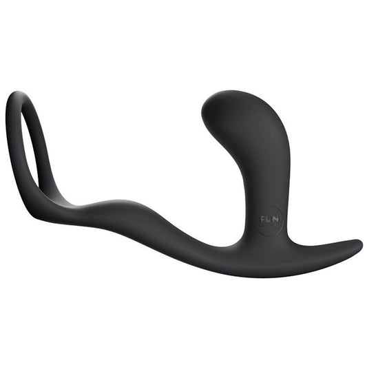 Fun Factory BOOTIE RING Anal Plug with Cock Ring Black Butt Plugs