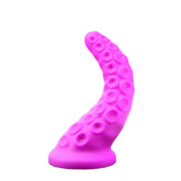 Bed Candy 7.6 in Funky Fantasy Tentacle Dildo Purple Realistic Dildos