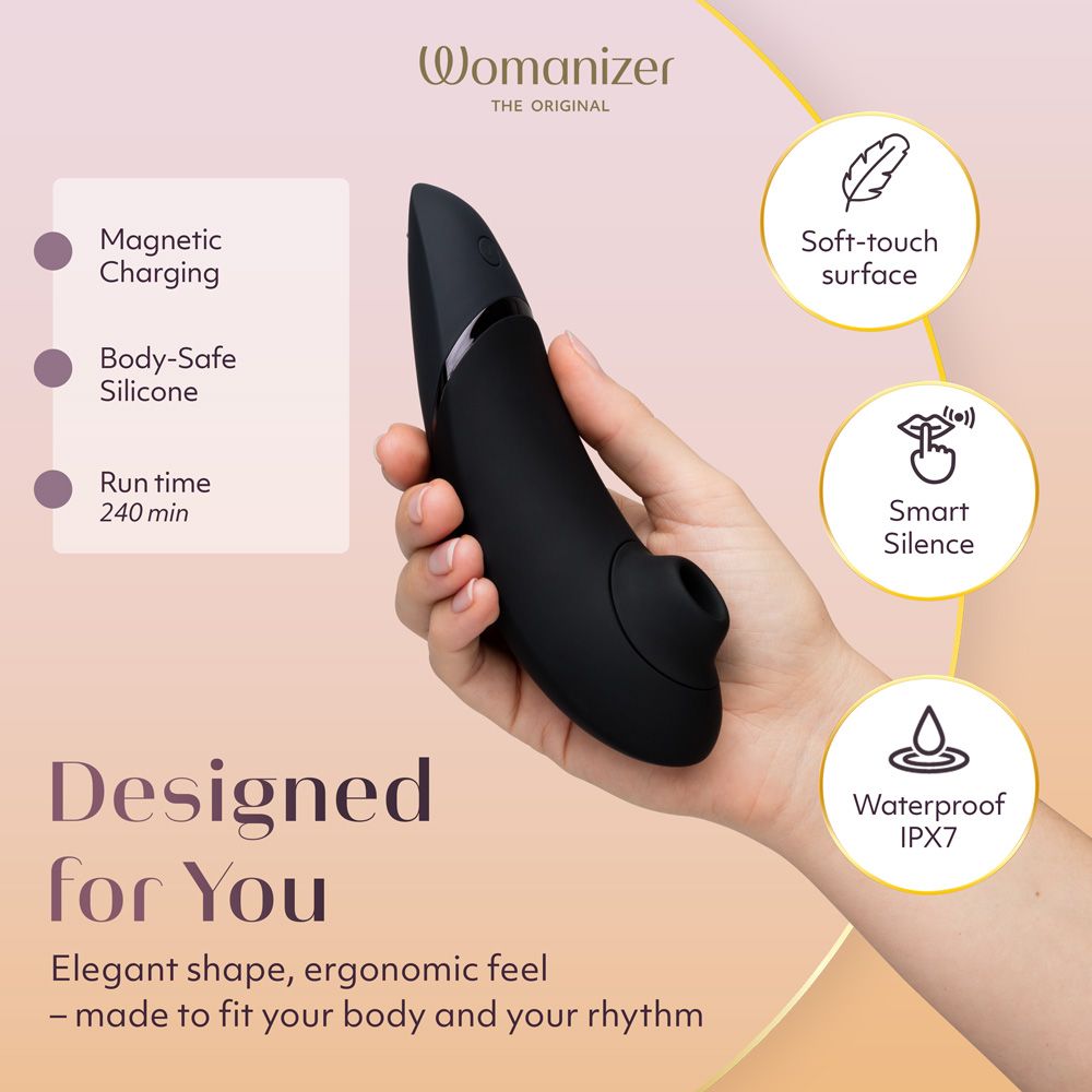 Womanizer Next 3D Pleasure Air Clitoral Stimulator Clit Ticklers and Pulsators
