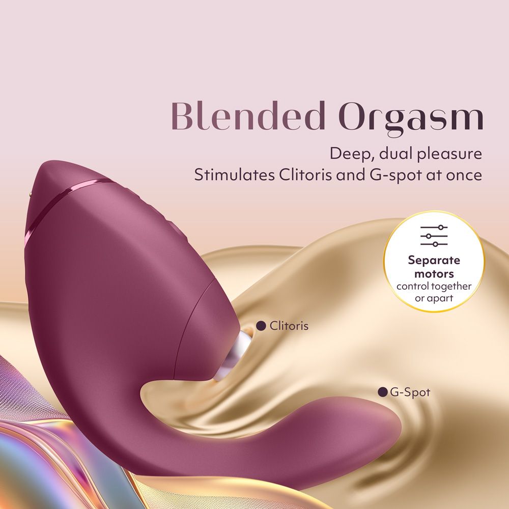 Womanizer Next Duo Clitoral and G-Spot Stimulator Clit Ticklers and Pulsators