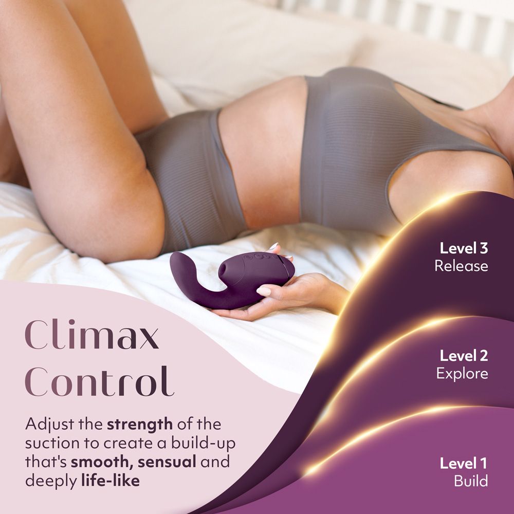 Womanizer Next Duo Clitoral and G-Spot Stimulator Clit Ticklers and Pulsators