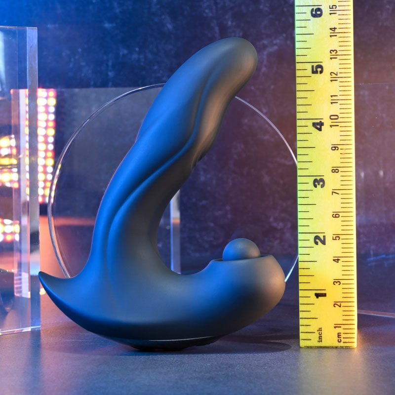 Gender X MAD TAPPER Double Tapping Vibrating Massager Black G-Spot Vibrators