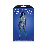 Radiant Allure - Glow UV-Reactive Bodystocking Bras and Bra Sets