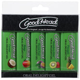 GoodHead Oral Delight Gel - Delicious Flavors, Enhanced Pleasure Water Based Lubes