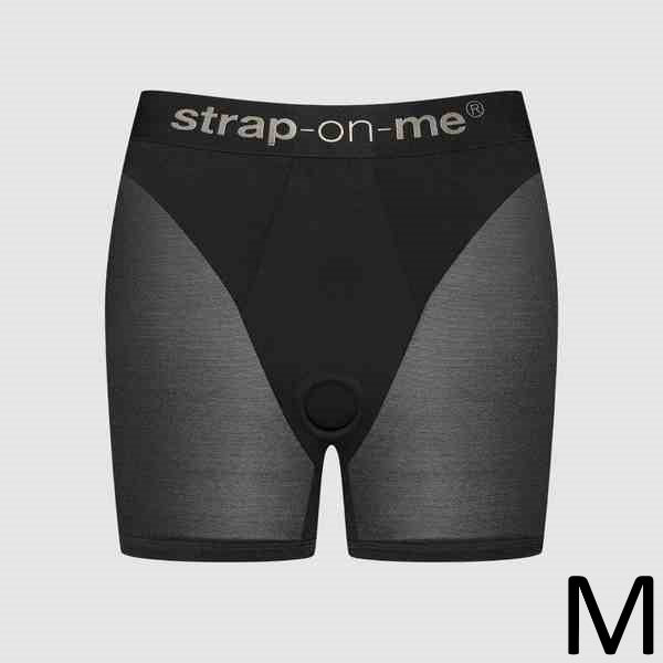 STRAP-ON-ME HALO Strap On Harness Lingerie Black Medium Strap On Sextoys