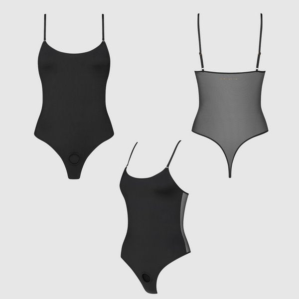 STRAP-ON-ME Full Body Strap On Harness Signature Black Strap On Sextoys