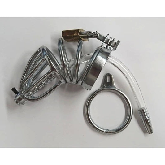 Chastity Device For Male & Urethral Tube - Male Chastity