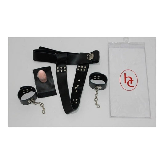 KinkStore Chastity Waist Harness with Butt Plug - Male Chastity