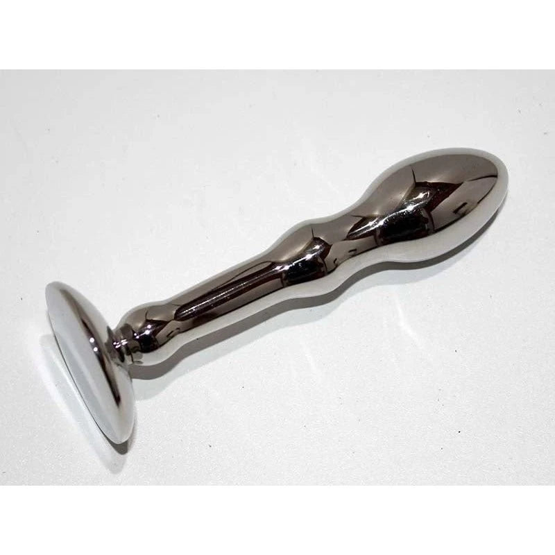 Electrifying Anal Exploration - Hell's Couture Croaker Steel Probe Anal Dildos