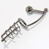 Hell's Couture Ultimate Pleasure Cage - Urethral, Anal, Chastity Male Chastity