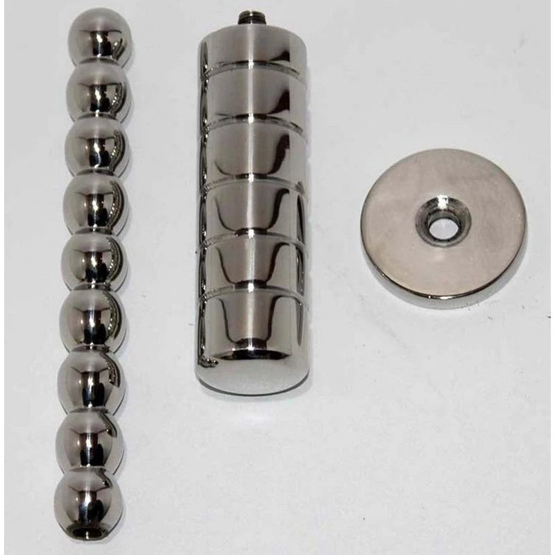 Hell's Couture Steel Beaded Anal-Vaginal Exploration Tool Anal Dildos