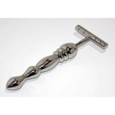 The Ripple T-Bar Extreme Steel Dildo Anal Dildos