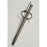 Cracked Steel Princes Wand and Glans Ring - Extreme Pleasure Set Penis Plugs