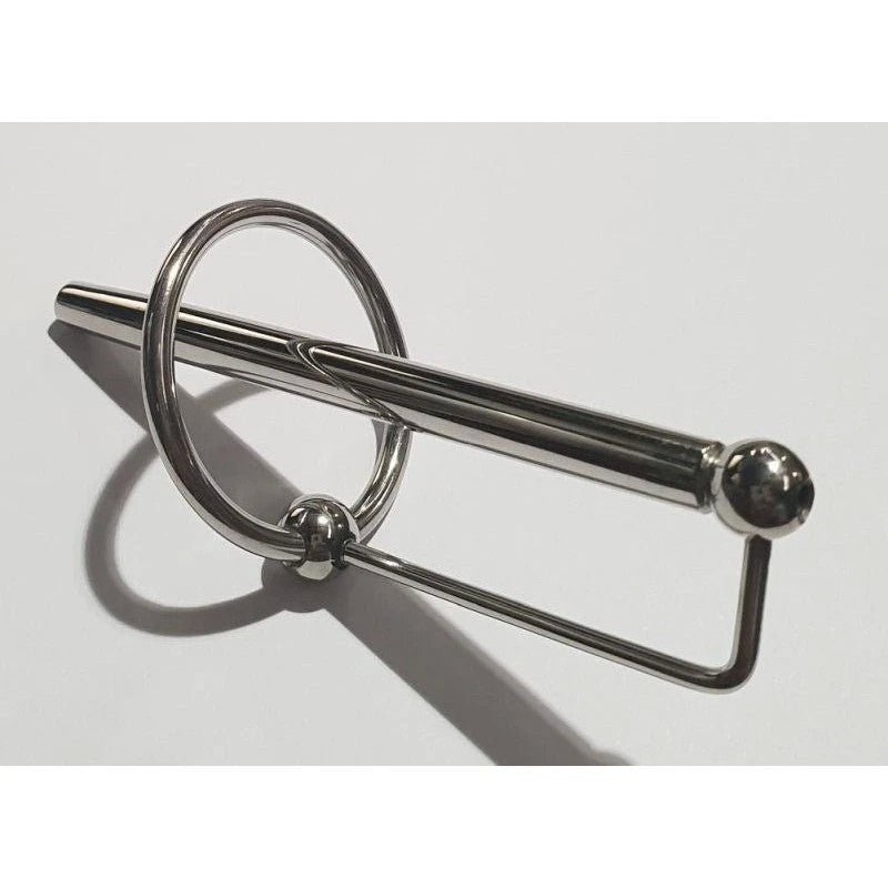 Long Princes Wand with Glans Ring Penis Plugs