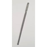 Urethral Ribbed Dominator Grooving Sound 179mm x 5-8mm Penis Plugs