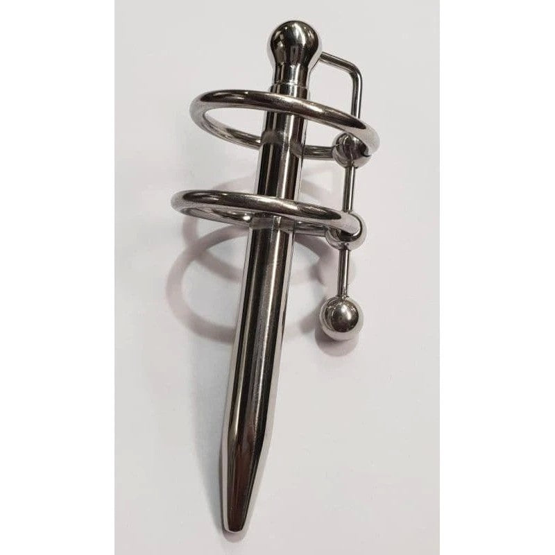 Dual-Ring Urethral Delight - Elevate Your Intimate Exploration Penis Plugs
