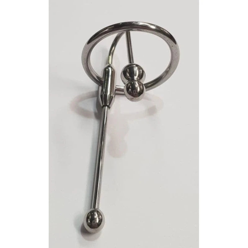 Unleash Intense Sensations - Hell's Couture Deluxe Urethral Plug & Ring Set Penis Plugs
