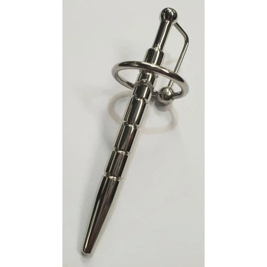 Desire Ribbed Penis Plug With Glans Ring Penis Plugs