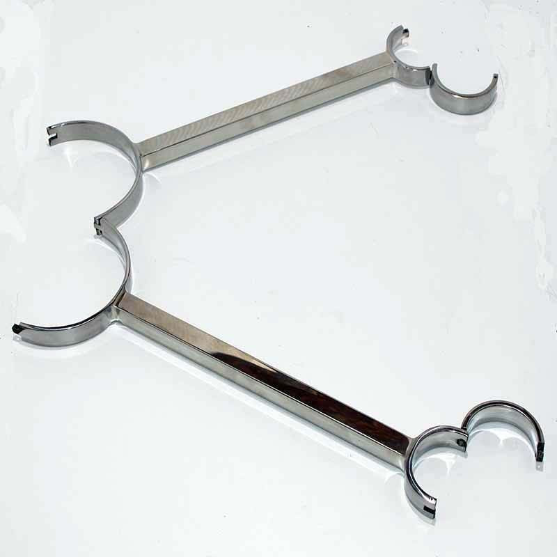 Hell's Couture Restraint Bar - Hands-High Bondage Bliss Collars and Leads