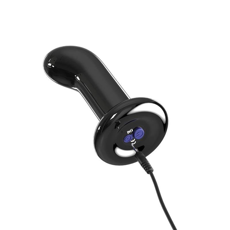 Pipedream Icicles No 84 Remote Control Anal Massager Glass Sex Toys