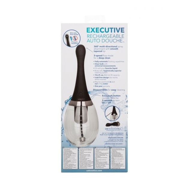 CalExotics Executive Rechargeable Auto Douche Anal Cleansing