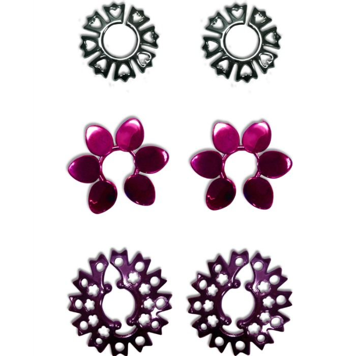 Fetish Fantasy Series Pretty Petals Nipple Bling Nipple and Clit Clamps