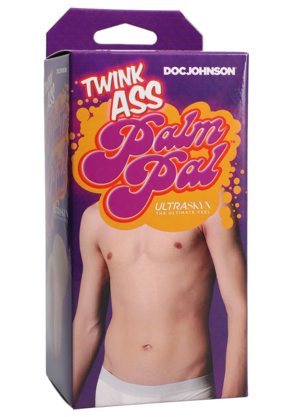 Doc Johnson Palm Pal Twink ULTRASKYN Realistic Ass Stroker Masturbators and Strokers