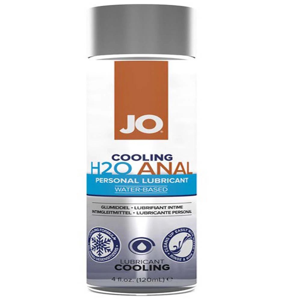 Jo H2O Cool - Smooth, Long-Lasting Anal Lubricant Water Based Lubes