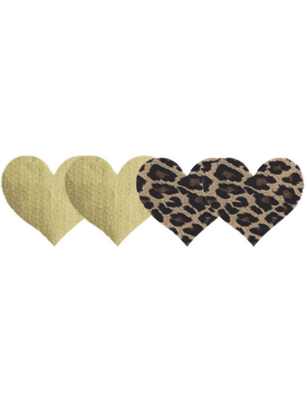 Jungle Fever Hearts Bras and Bra Sets