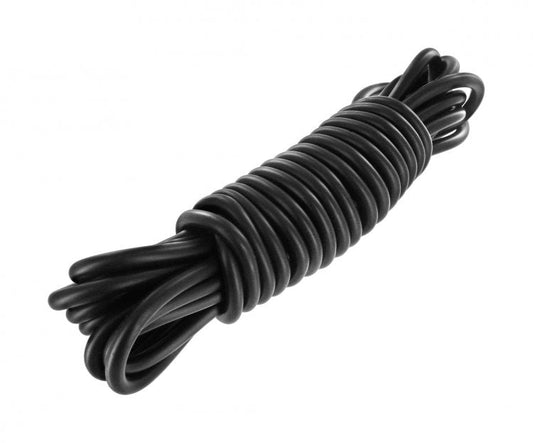 Karada Silicone Bonding Rope 20 Feet Black - Cuffs and Restraints