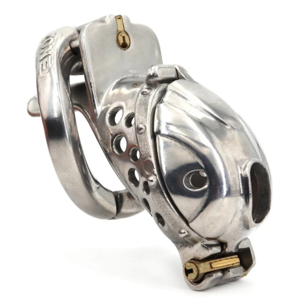 Kidding Zone's Premium Metal Cock Cage - Discreet Chastity Solution Male Chastity