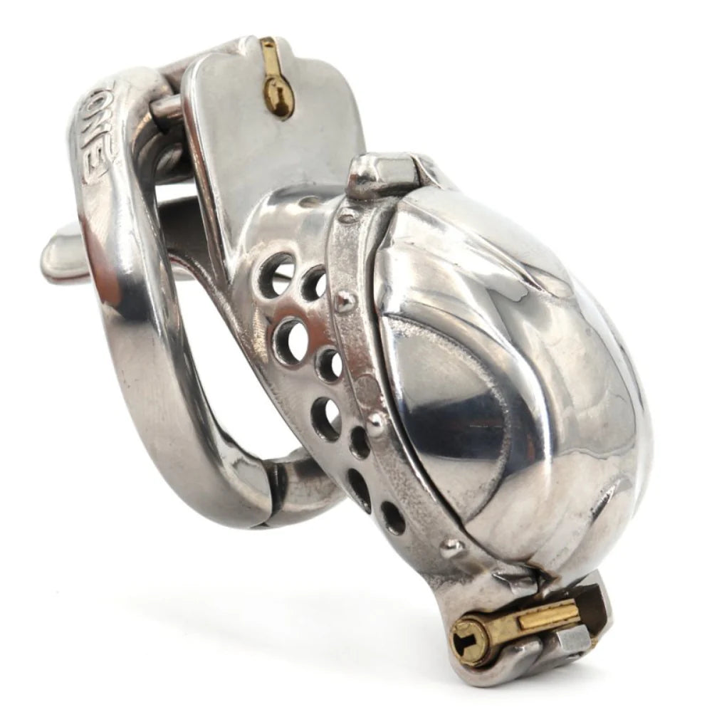 Kidding Zone's Premium Metal Cock Cage - Discreet Chastity Solution Male Chastity